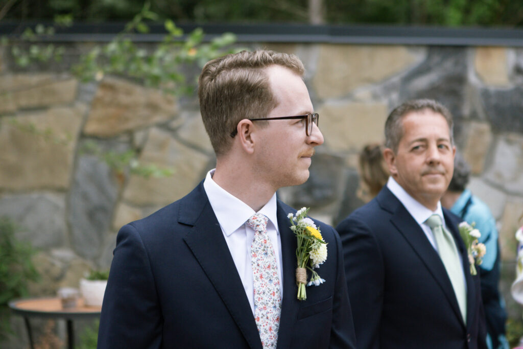Chelsea Stanford Photographer Springfield MO First look and private vows Juniper Gardens, Hillside location Fair Grove, MO