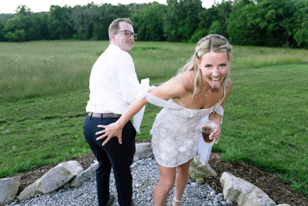 Chelsea Stanford Photographer Springfield MO Slappin ass at Juniper Gardens Hillside